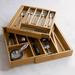 Bamboo Flatware Tray